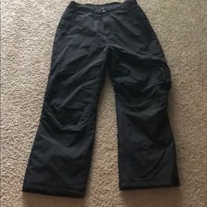 EUC black snow pants size xl